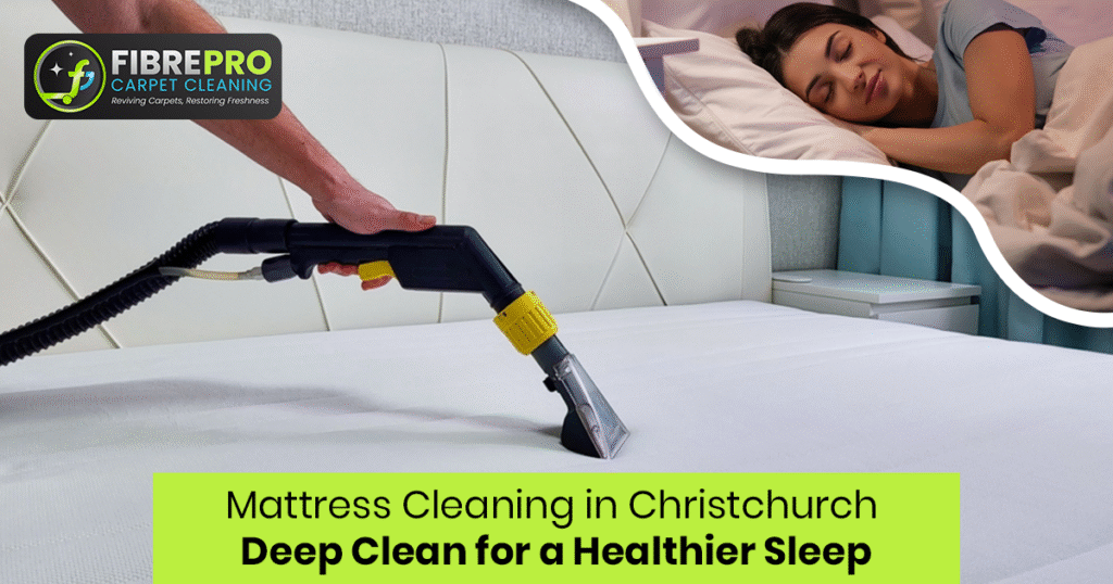 Mattress Cleaning in Christchurch – Breathe Easy with a Fresher Sleep